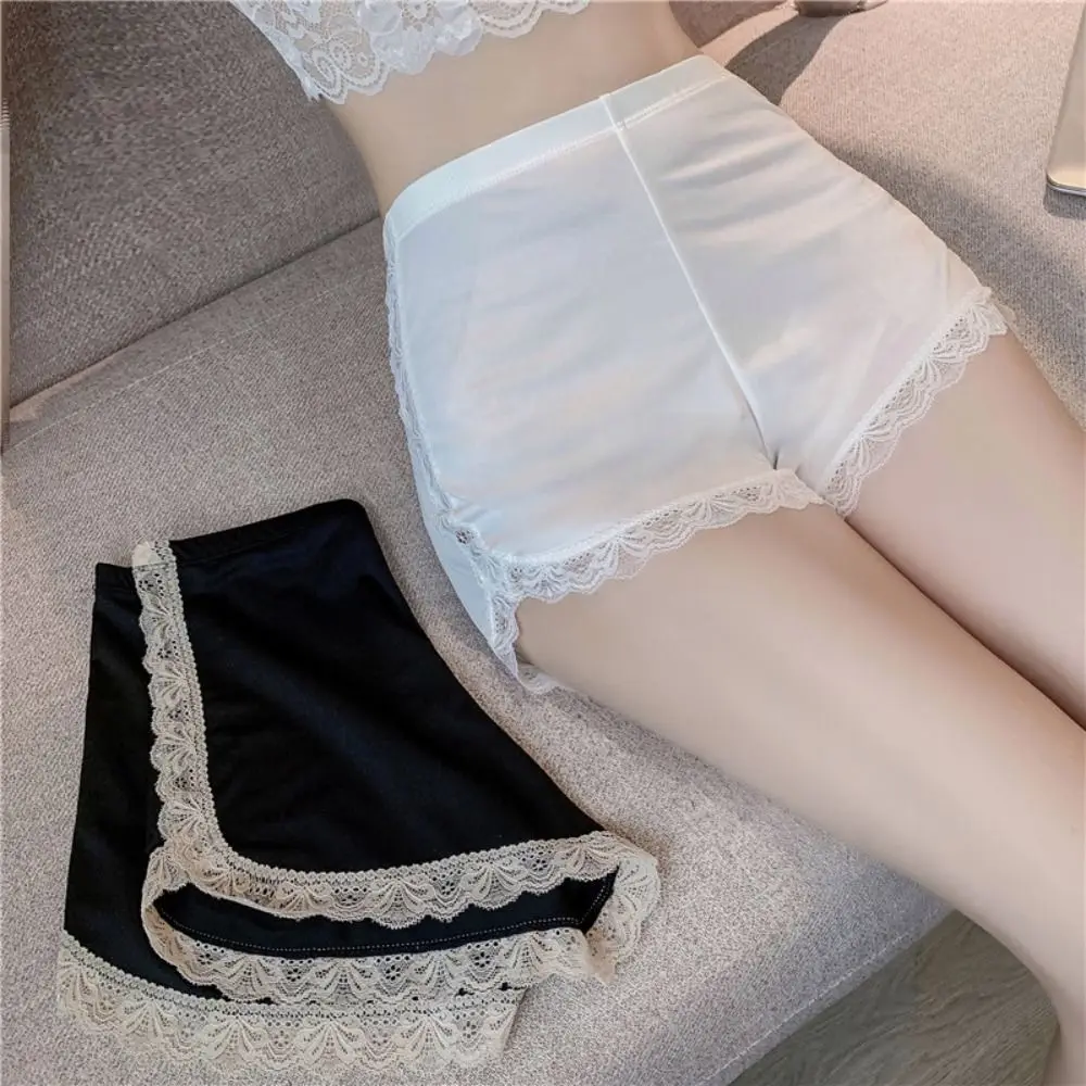 Pantalones de seguridad finos, cómodos, de seda de hielo, sin marcas, bragas antiexposición, sin rizos, nuevo estilo