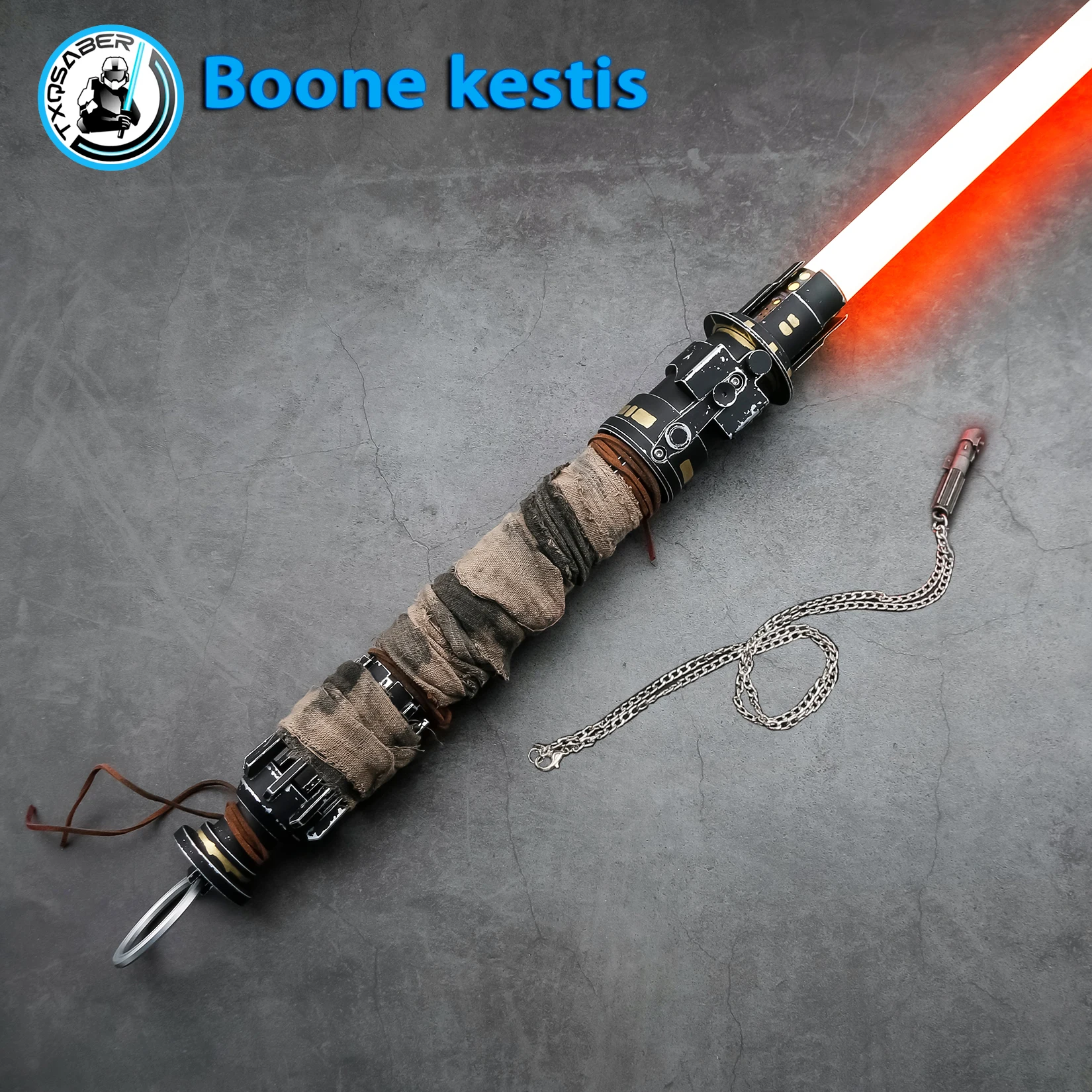 

TXQSTUDIO laser sword 27sets soundfonts foc force Lightsaber duel rgb NeoPixel lightsaber Boone kestis