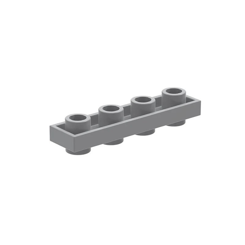 MOC 10PCS Part Bricks 3710 11001w 1x4 Special Plates Board Both Sides Dots Building Blocks Set Special Particle Toys Kids Gifts