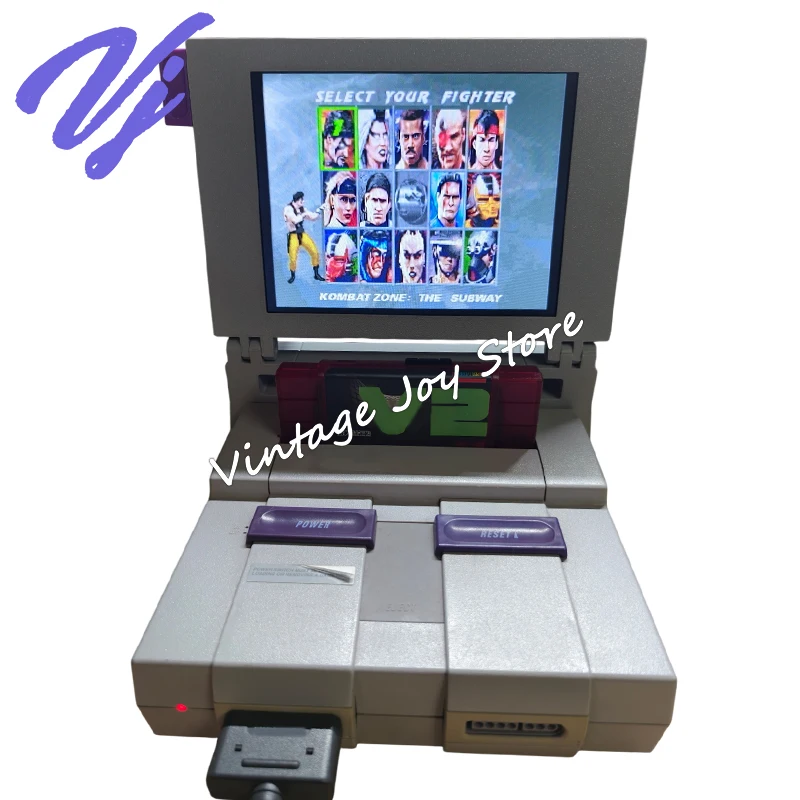 

SNES dedicated LCD screen plug and play