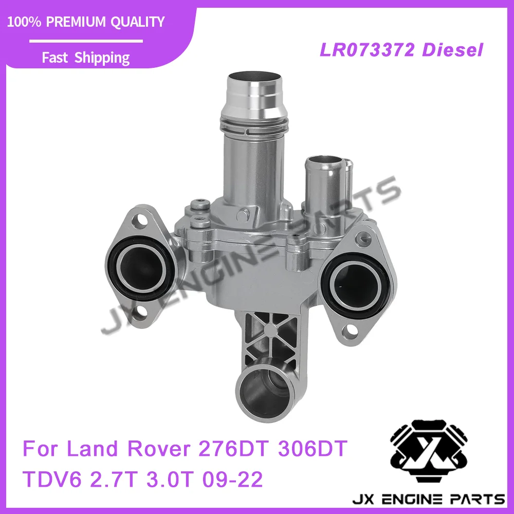 306DT 276DT Engine Thermostat Housing For Jaguar XF XJ Land Rover Discovery Range Rover Sport TDV6 SDV6 2.7L 3.0L 3.0T Diesel