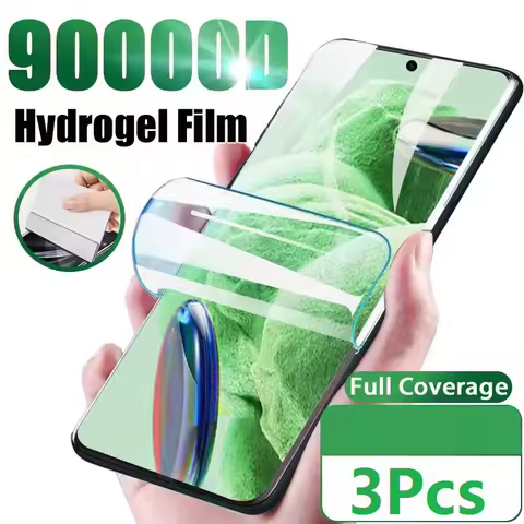 3Pcs Hydrogel Film For Samsung Galaxy S25 S24 Ultra S23 S22 S21 Plus A36 A25 A15 A35 A26 A16 A54 A55 A56 5G Screen Protector