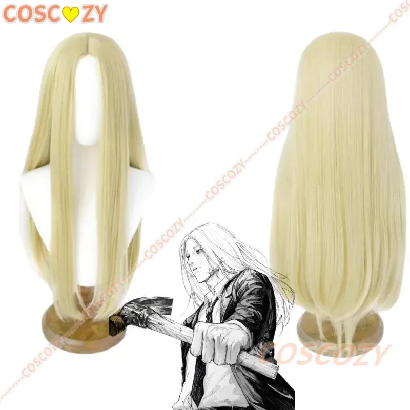 COSPLAY Anime Sakamoto Days Shishiba Cosplay Wig Blonde Yellow Long Hair Osaragi ORDER Halloween Party Convention Women Men Wigs