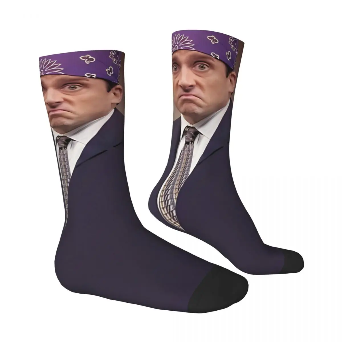 Prison Mike Stockings Graphic Leisure Socks Autumn Anti-Slip Socks Unisex Men Running Soft Breathable Socks