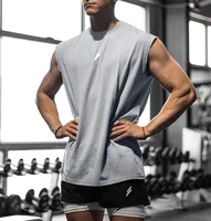 Camiseta deportiva sin mangas para hombre, chaleco de secado rápido, transpirable, ample, pour entraînement, Verano 2