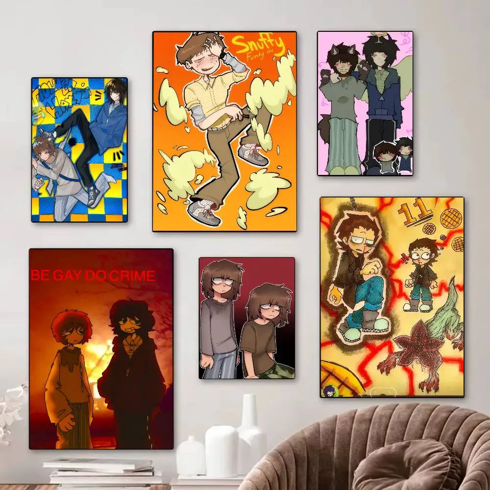 Anime Will Mike Byler Onewheatmark Klassische Vintage-Poster, HD-Qualität, Wandkunst, Retro-Poster für Zuhause, Zimmer, Wanddekoration