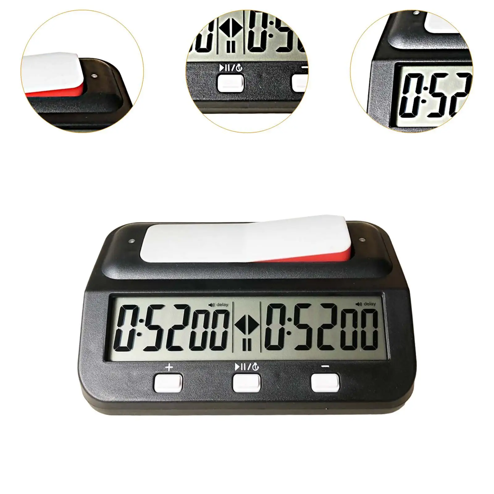 Picture 7: Portable Chess Clock Digital Timer Features Alarm Function Clear Display And Intelligent Timing Options Such As Chess