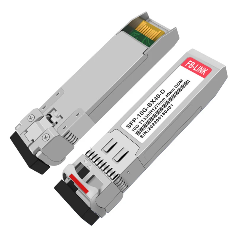 Imagem -05 - Módulo Transceptor Óptico Sfp Mais Smf lc Compatível com Cisco Mikrotik Interruptor Mellanox 10g 40km 1270nm 1330nm