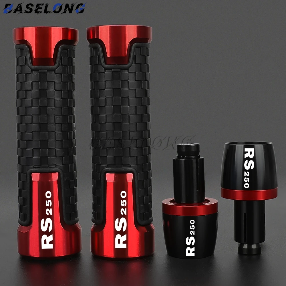 

Motorcycle Handlebar Grips Bar Ends Hand Grip Plug Slider End Caps For Aprilia RS250 RS 250 1998 1999 2000 2001 2002 2003 Parts