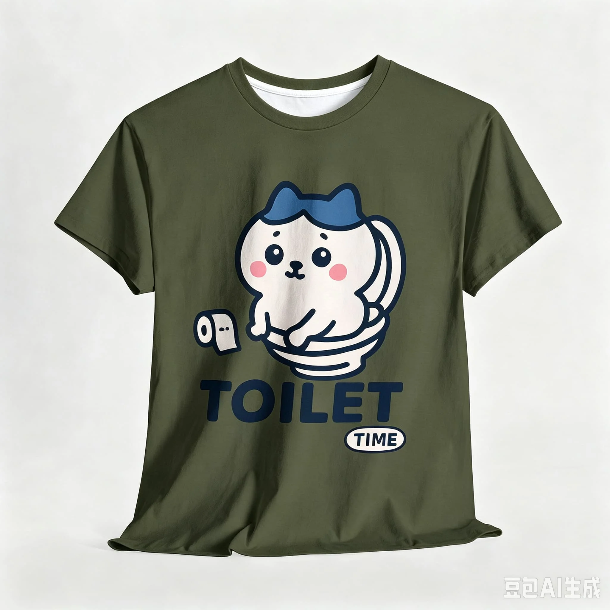 Chiikawas Hachiware T-Shirt Summer Awesome T-Shirts Quick Drying Popular Tshirt for Men Women Casual Clothing  Family Matching