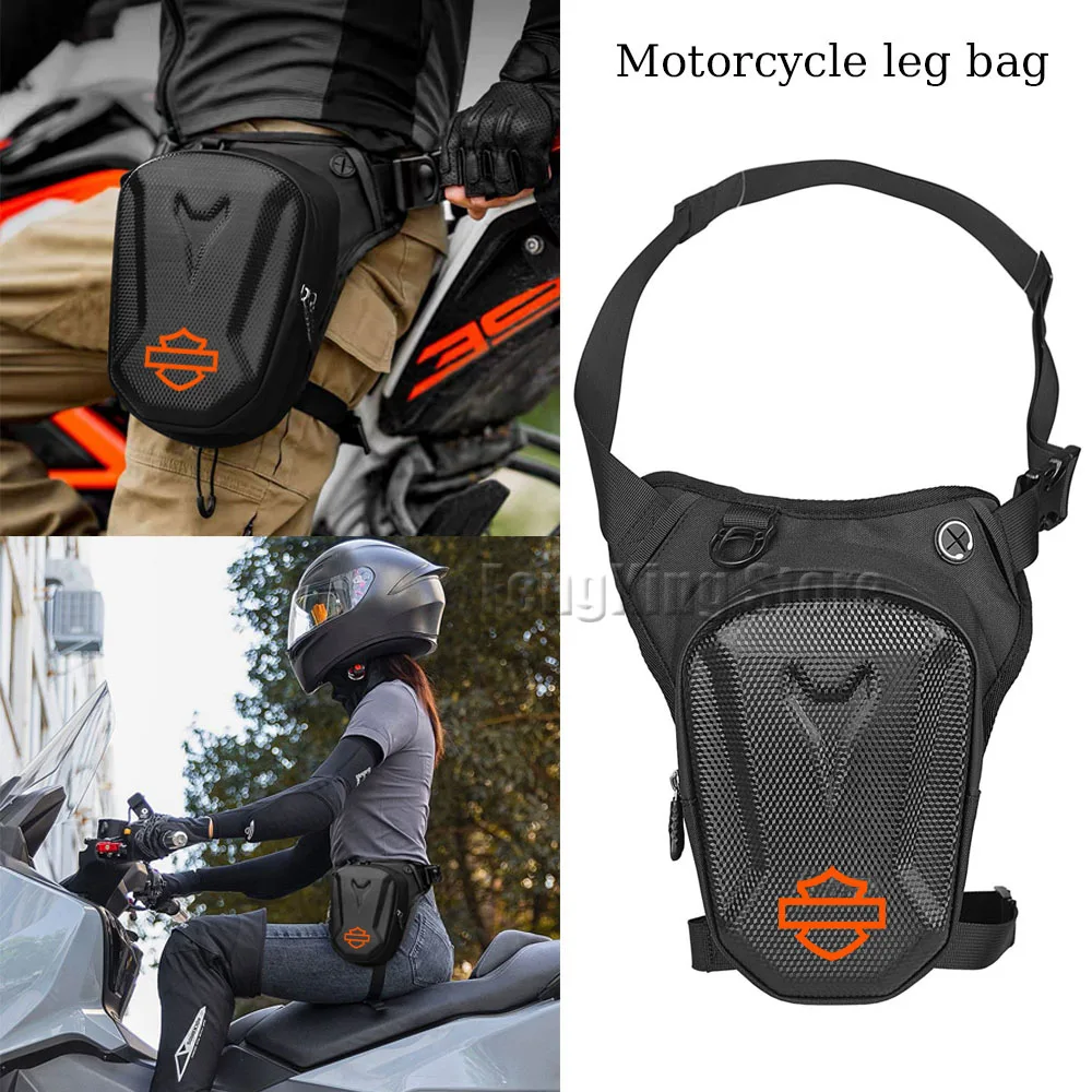 

For Pan America 1250 Special 1250S/Sportster Motorcycle leg bag knight hard shell waterproof waist bag crossbody bag