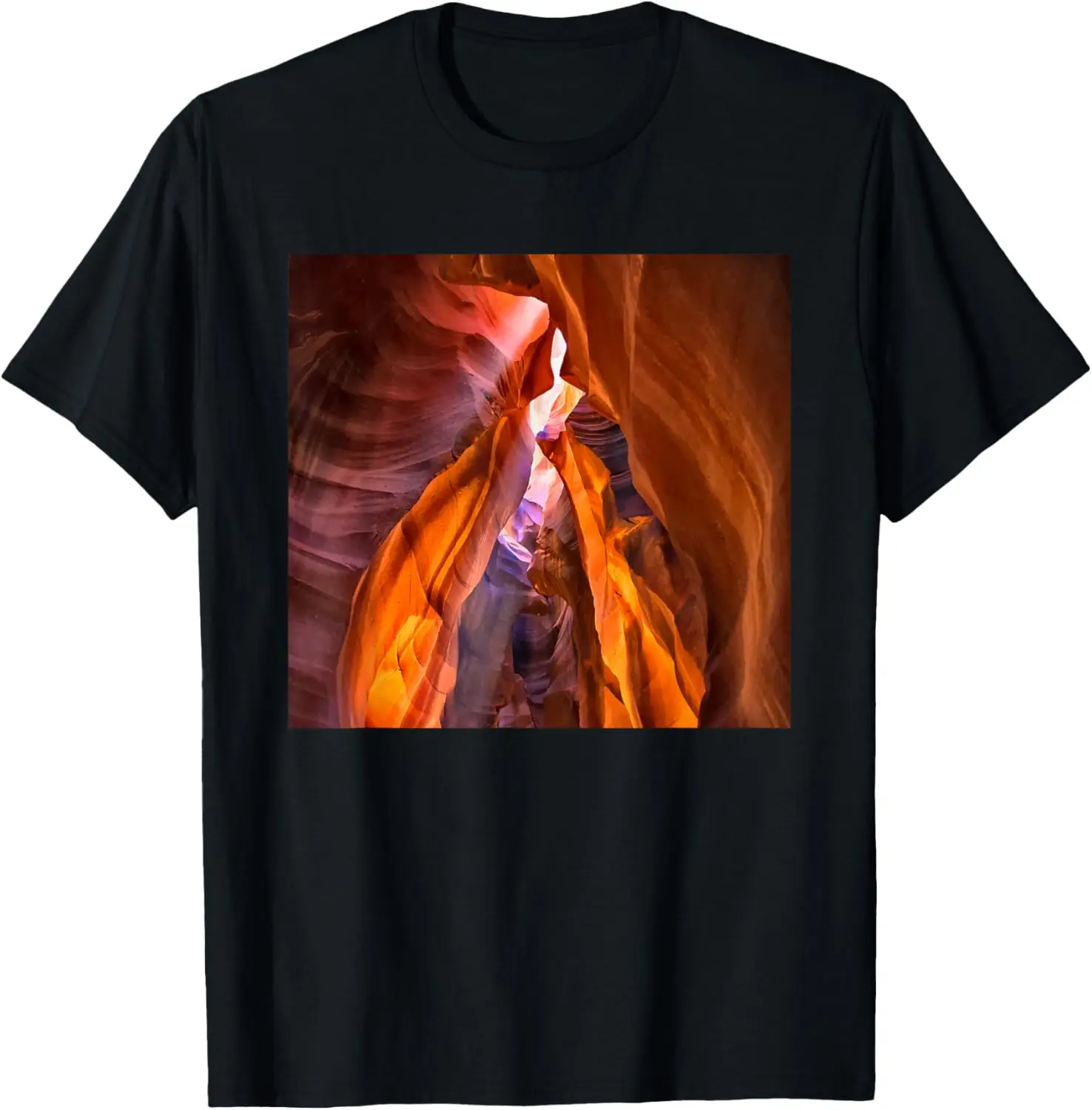 Antelope Canyon T-Shirt Corkscrew Crack Hasdestwazi Navajo