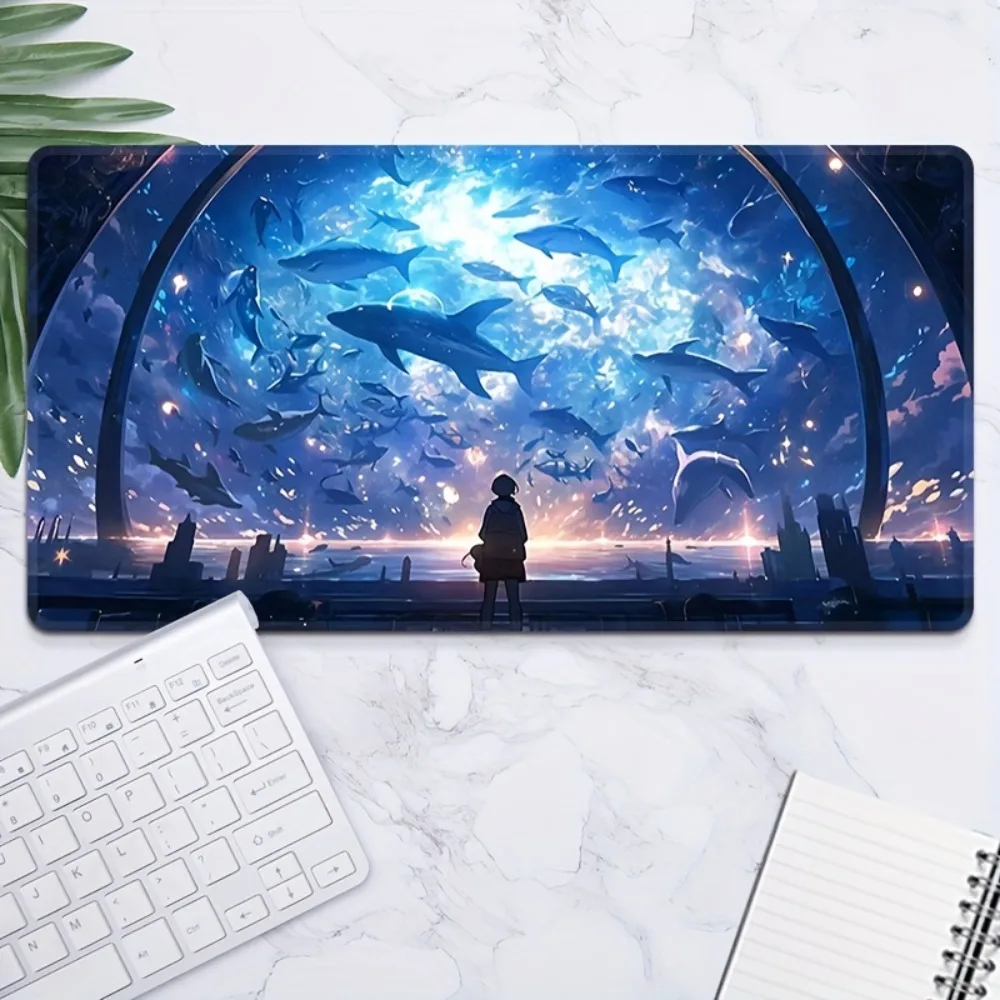 Tapis de bureau, accessoires informatiques, tapis de souris gaming, tapis de clavier pour joueur, tapis en caoutchouc pour ordinateur portable, tapis de souris