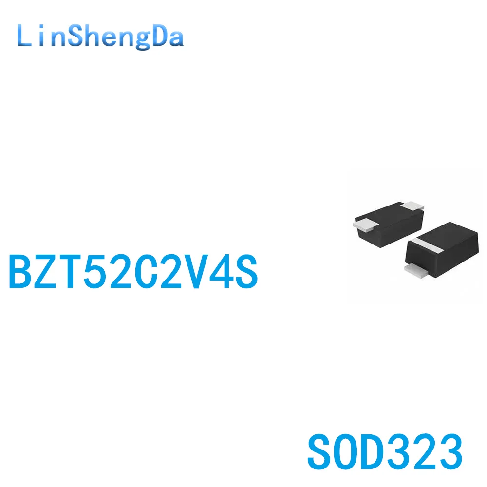 

SMD voltage regulator diode BZT52C2V4S 2.4V SOD323 0805 WX (3K installation)