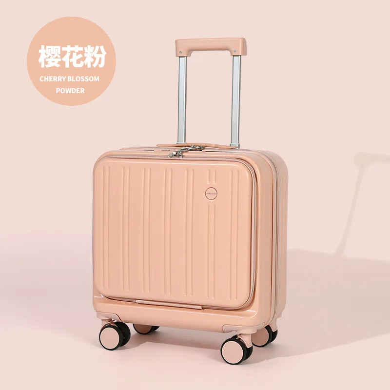 (009) Small suitcase new small 18 inch 20 sturdy and durable ultra-light travel trolley password box