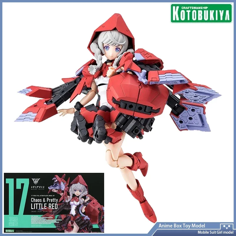 

[In Stock] Kotobukiya Original Genuine KP614 Megami Device 17 Chaos & Pretty Little Red Hood Mobile Suit Girl Anime Figure