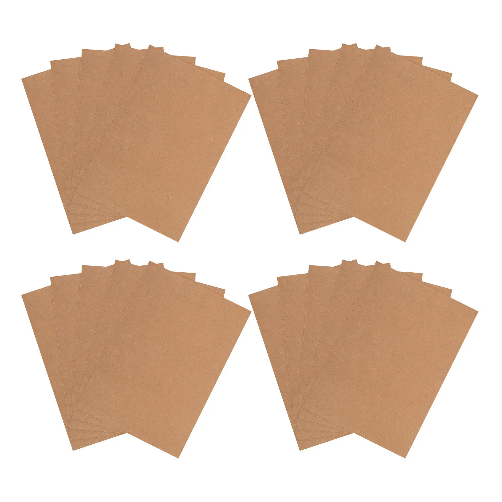 100pcs-kraft-chipboard-sheets-heavy-duty-cardboard-for-scrapbooking-book-covers-book-binding-packaging-inserts