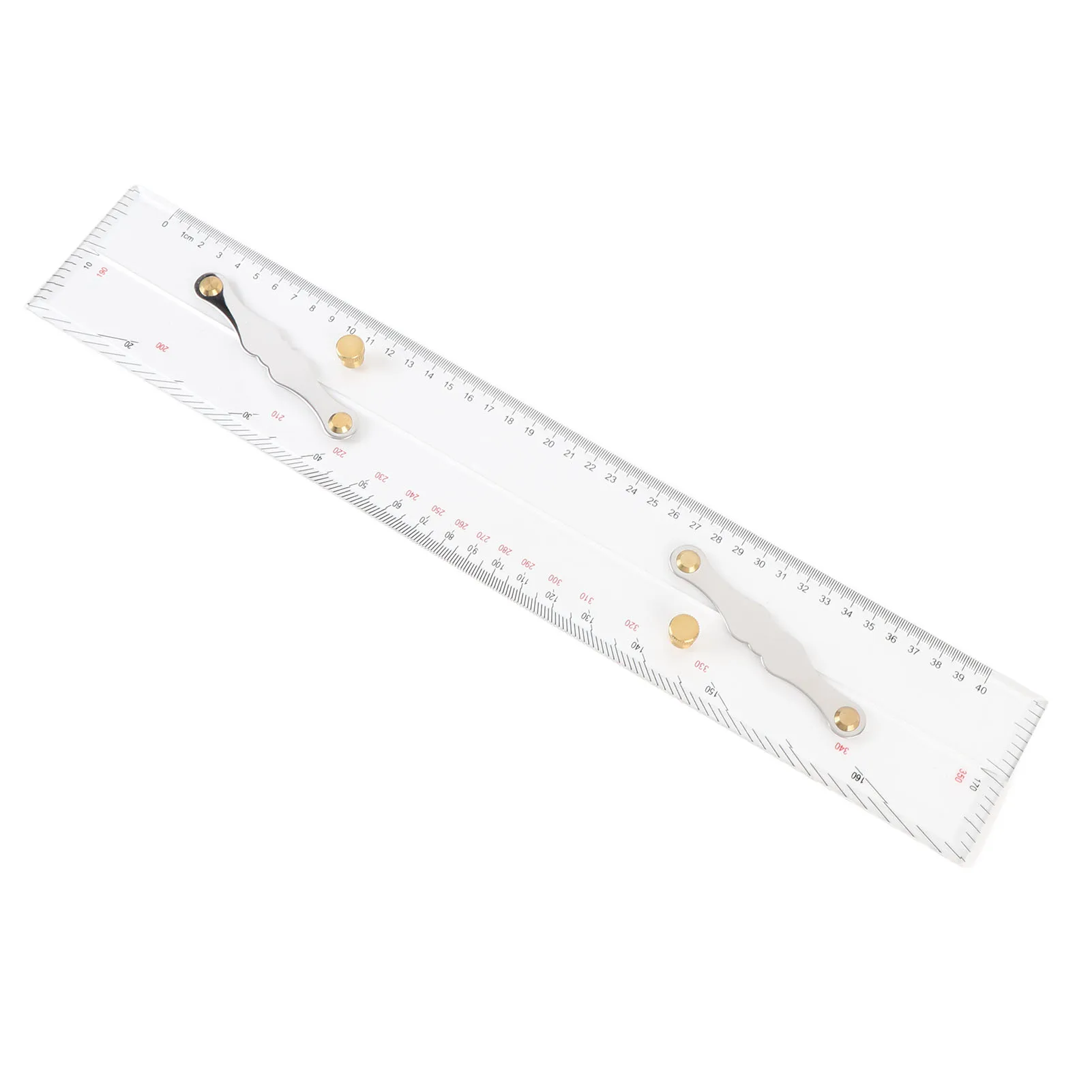 450mm Marine Navigation Parallel Ruler High Transparency Acrylic Nautical Sea Chart Plotting Tool Sea Chart Measuring Divider