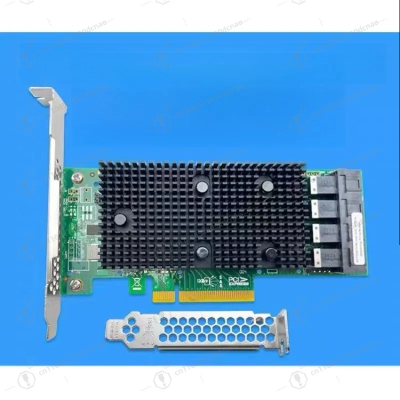 For LSI 9400-16i SATA/SAS HBA Controller RAID 12 Gbps PCIe 16 Port Support NVME HDD 4*SFF-8643 SATA Cable