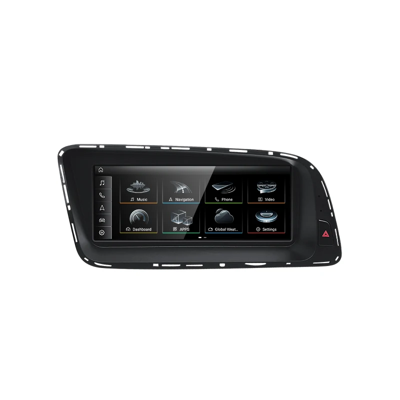 Qualcomm Snapdragon 680 6225 2.4GHz Wireless CarPlay Android13 Auto for AUDI Q5 Car Multiledia Players Video GPS Navi Bluetooth