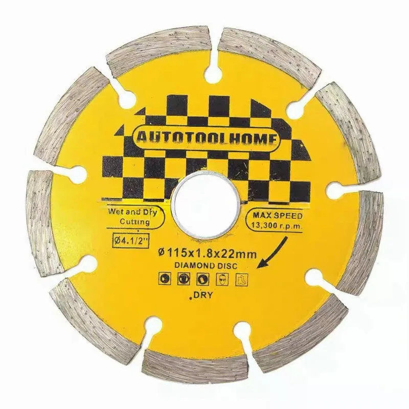 1 قطعة 115 مللي متر الماس أسطوانة تقطيع جافة منشار دائري شفرة قطع شفرة القرص للرخام الخرسانة السيراميك الجرانيت أدوات القطع