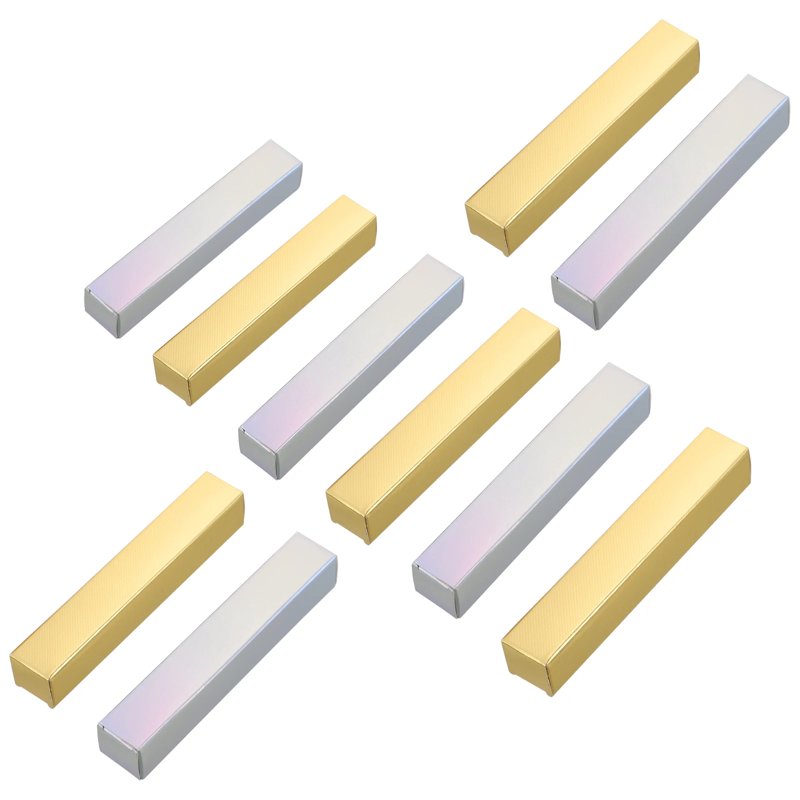 100 Stück Verpackungsbox für Lippenstift, klein, leicht, für Reisen, Glanzboxen, Verpackung, staubdicht, elegantes Geschenk