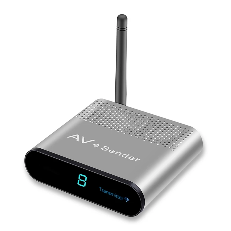 AV530 Wireless Sharing Transmitter Receiver 8 Groups Of 5.8 Ghz Wireless Audio And Video TV 300M Signal Adapter