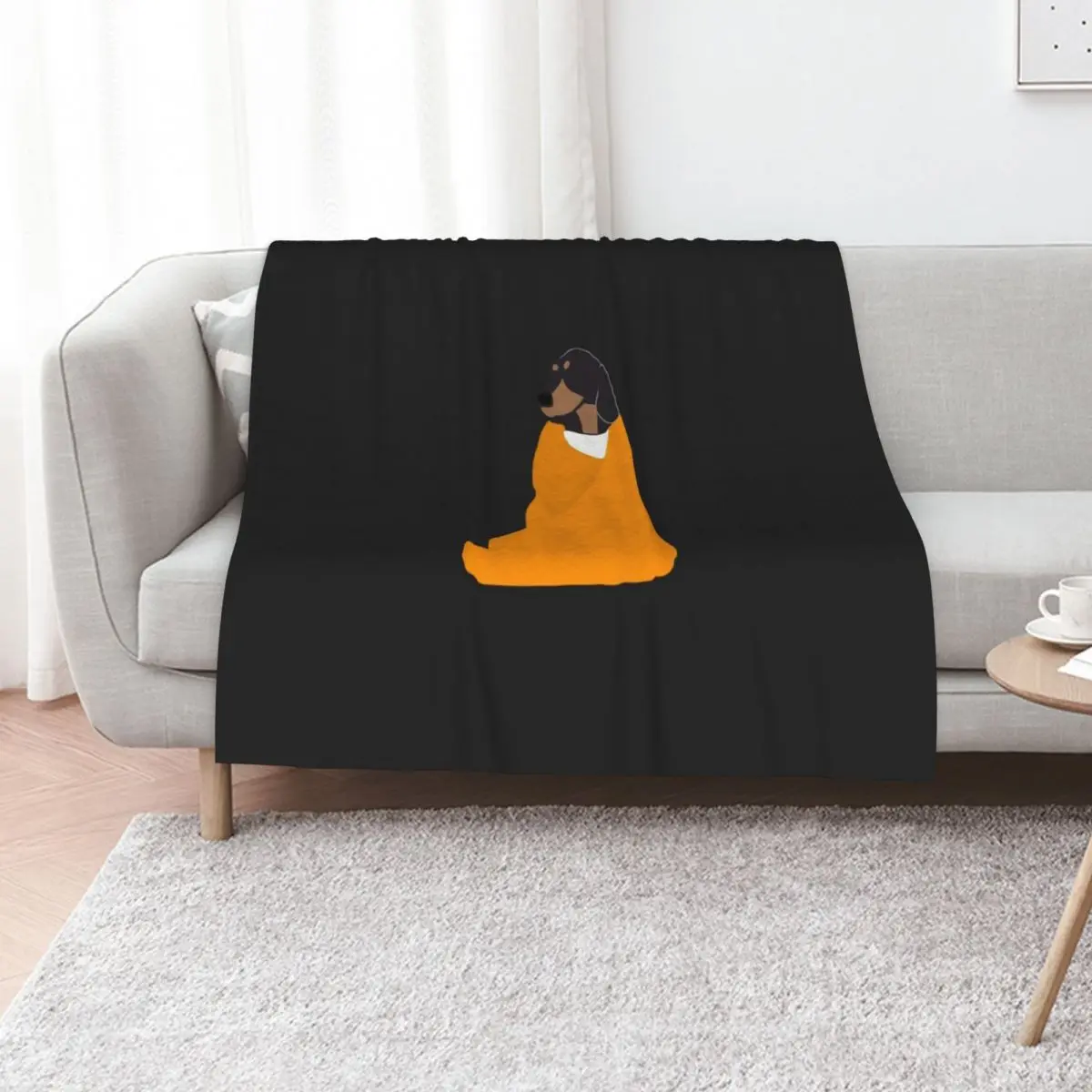 

Smokey in a blanket Sticker Throw Blanket Retros Polar Thermal Luxury Brand Blankets