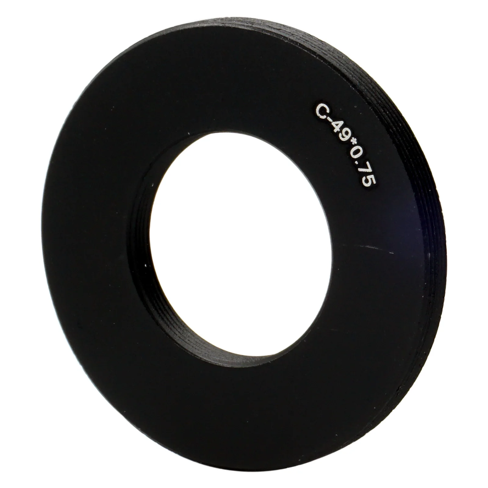 شقة تعديل عدسة محول ، C جبل ، 25.4 مللي متر إلى 49 مللي متر x 0.75 برغي الموضوع ، C-M49