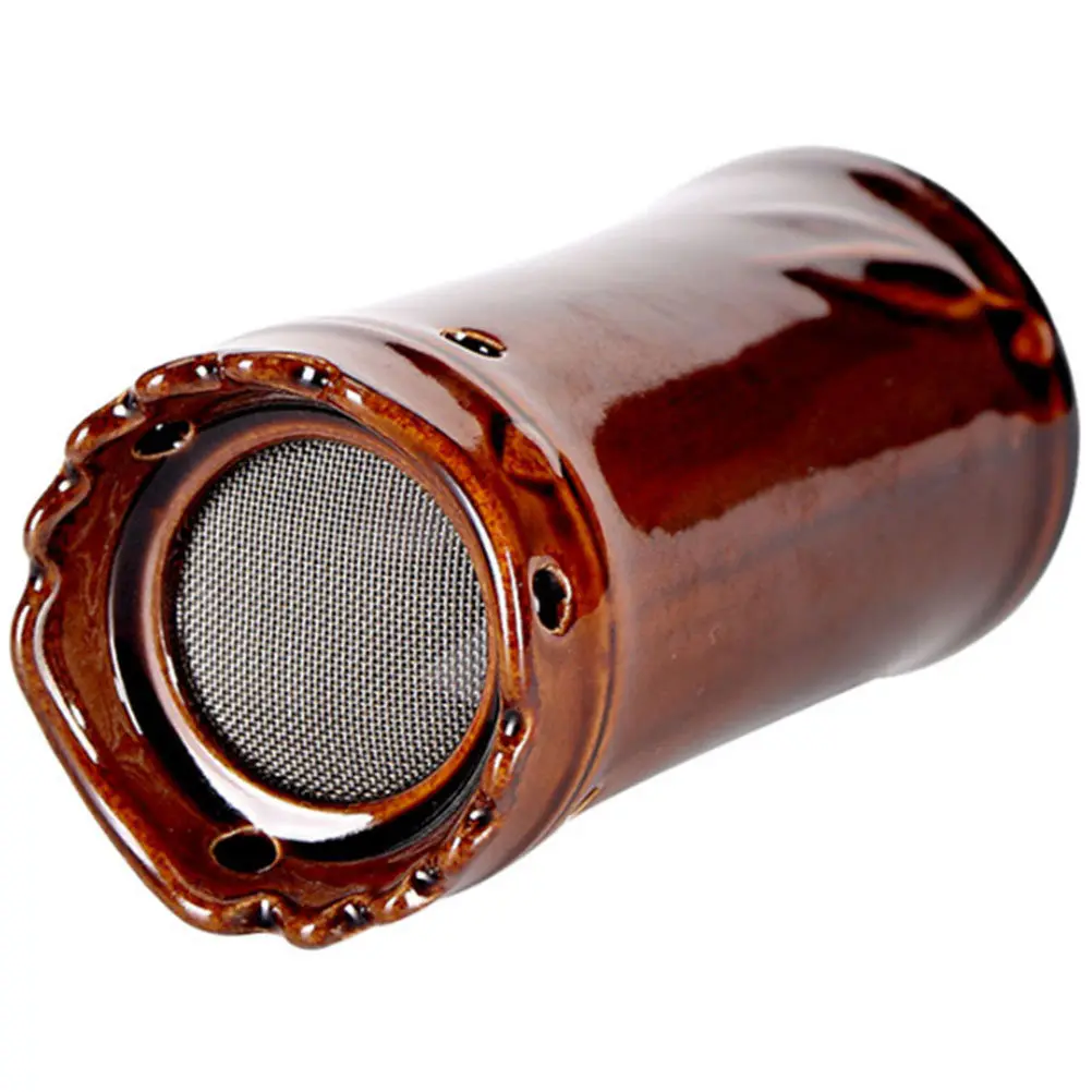 

Ceramic Moxibustion Pot Manual Portable Moxa Massage Device Smokeless Moxa Burning Tool Anti Ash Net Multiple Air Holes Face