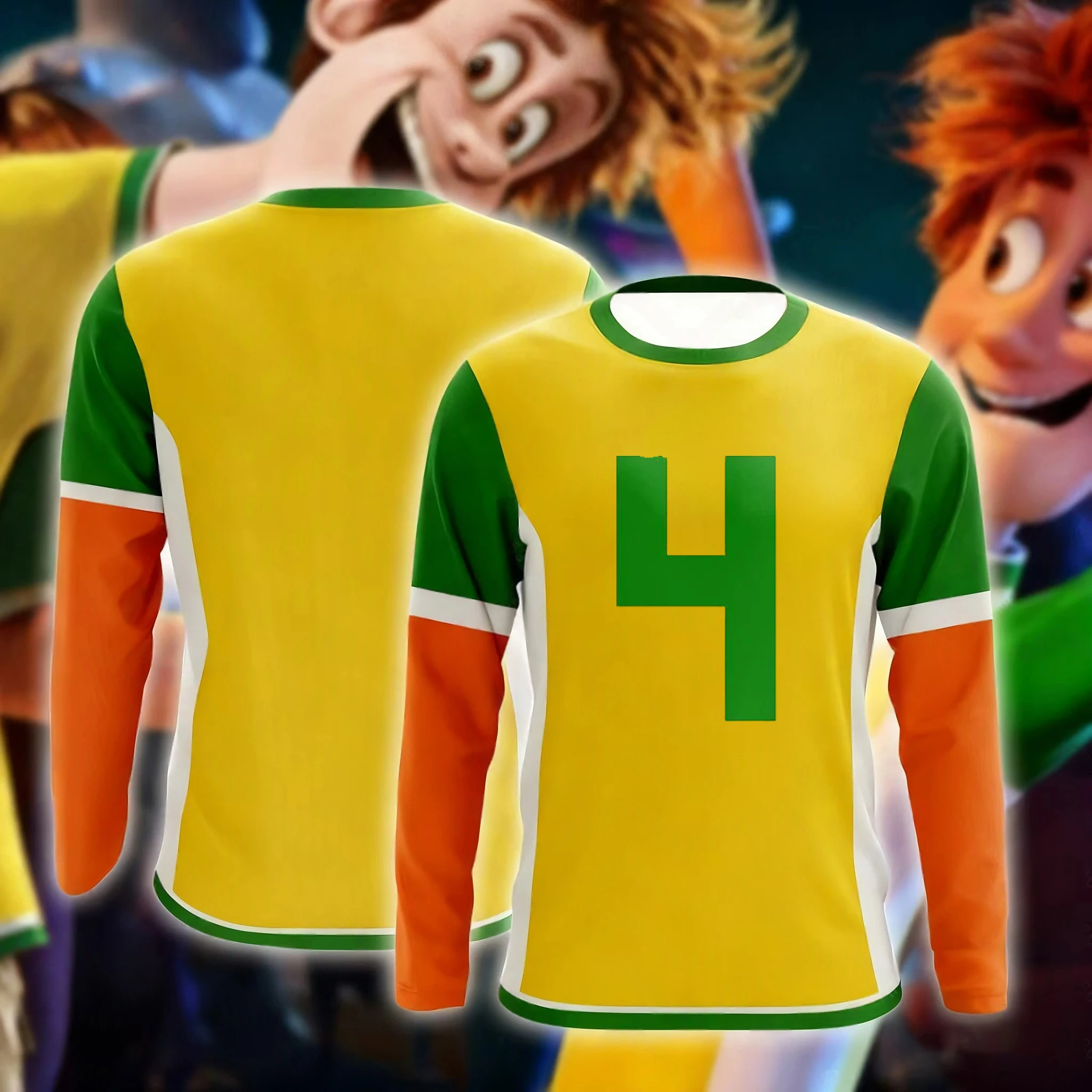 هالوين جديد طفل طويل الأكمام تي شيرت فندق ترانسيلفانيا دينيس تأثيري للجنسين ثلاثية الأبعاد تي شيرت الرجال النساء لعب الأدوار قميص رياضي ﻿