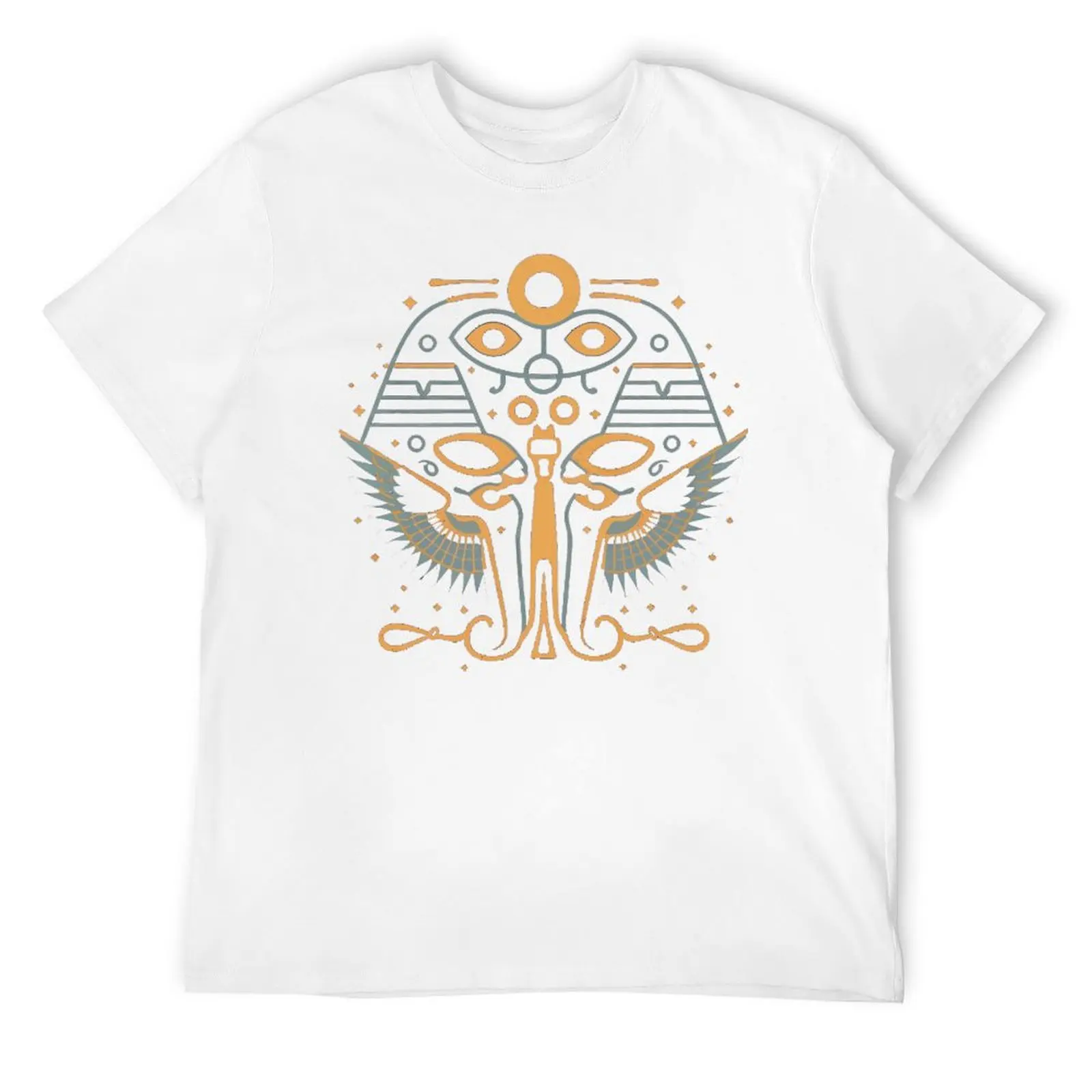 Crewneck Magic Of Hieroglyphs For Sale T-shirt  Movement Top Tee Premium Nerd Travel Eur Size