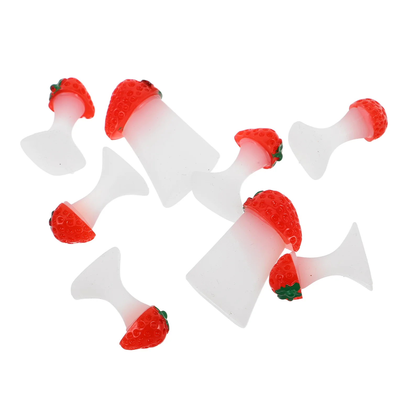 8 pezzi separatori per dita dei piedi in silicone morbido regolabile antiscivolo per pedicure nail art manicure cura set distanziatori per piedi riutilizzabili lavabili