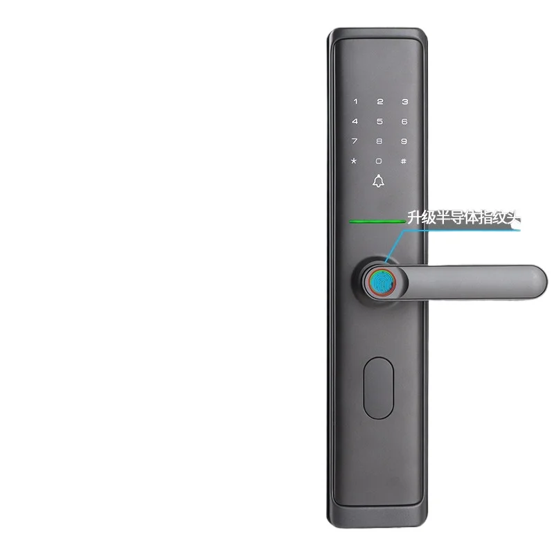 

Fingerprint Door Lock for Home Security Entry Door Electronic Smart Lock with Password Touch Unlock for Wooden Doors Hotels
