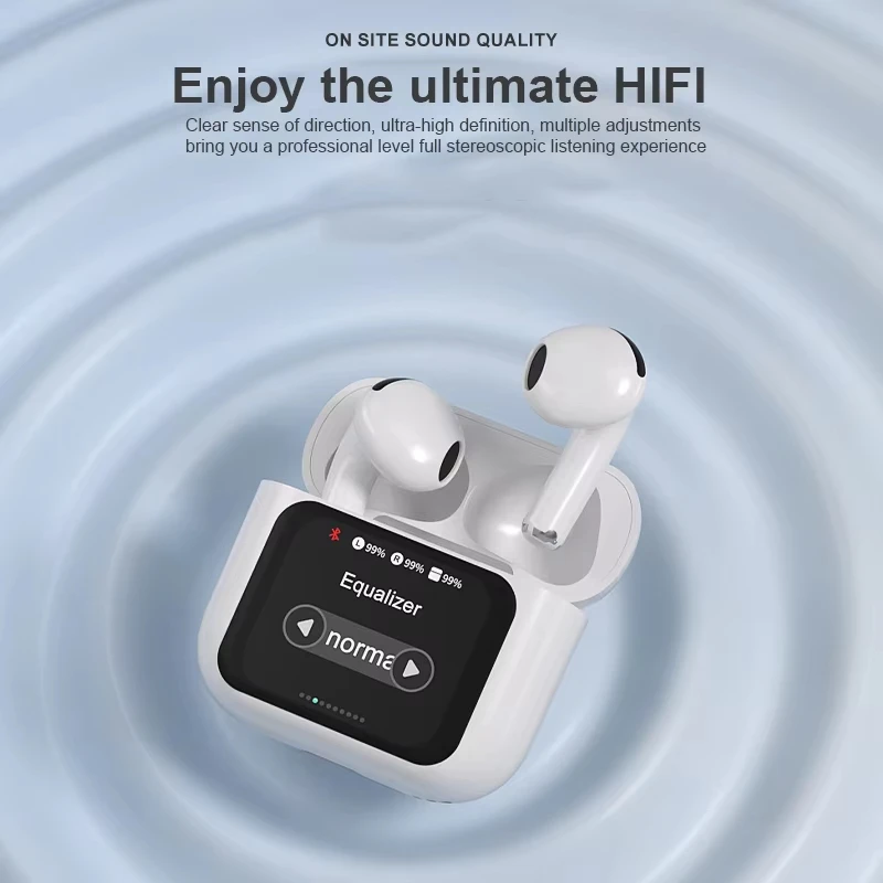 سماعات أذن بلوتوث Air 5 Pro سماعات أذن لاسلكية ENC إلغاء الضوضاء النشطة براعم صغيرة سماعات رياضية سماعة رأس ألعاب أصلية