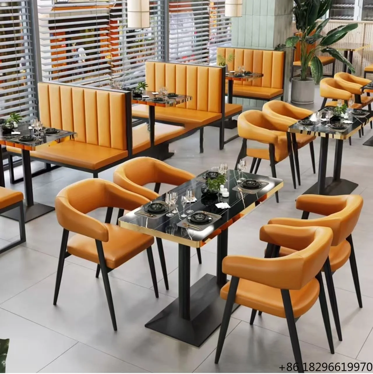 set-di-arredamento-moderno-per-ristoranti-tavoli-e-sedie-set-da-pranzo-tavoli-e-sedie-per-caffetterie-panche-in-ferro
