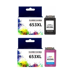 653XL Inkjet Print Cartridge for HP 6075 6475 6400 2875 2876 2878 4276 4278