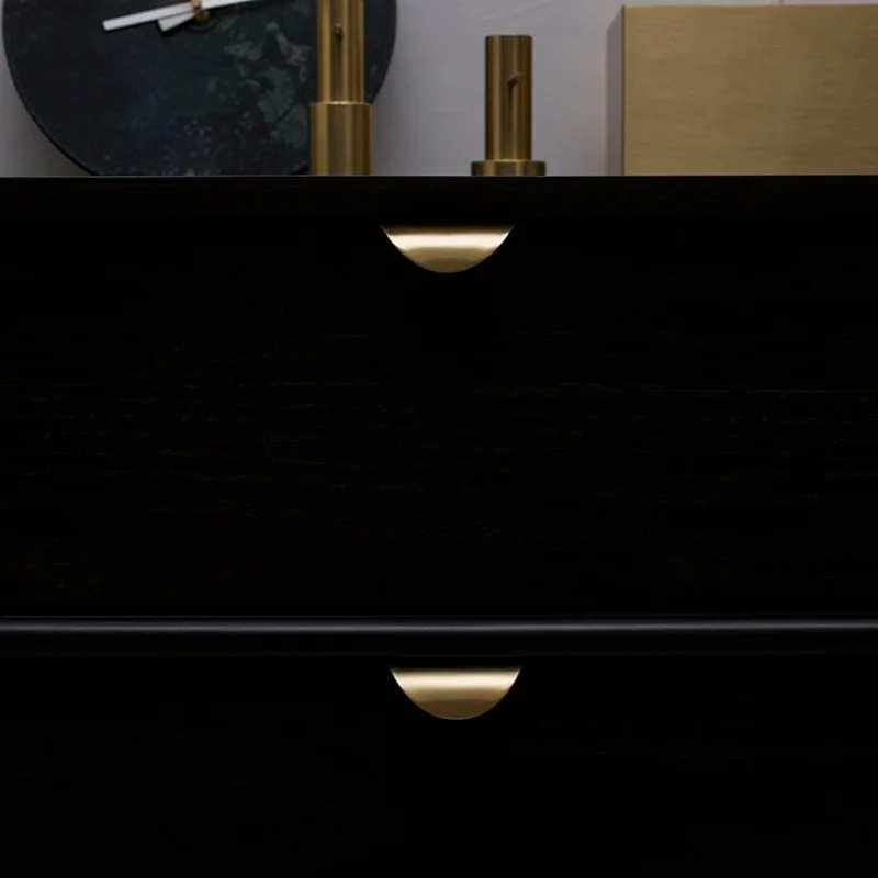 JoyLife Original Minimalist Nordic Hidden Pulls, Modern Simple Handles For Wardrobe, Cabinet, Drawer, Home Decor Hardware