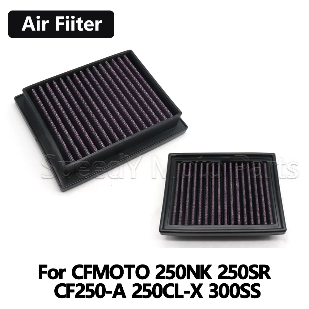 For CFMOTO 250NK 250SR CF250-A 250CL-X 300SS 250 NK SR High Flow Motorcycle Engine Air Filter Cleaner Air Intake Filter Element