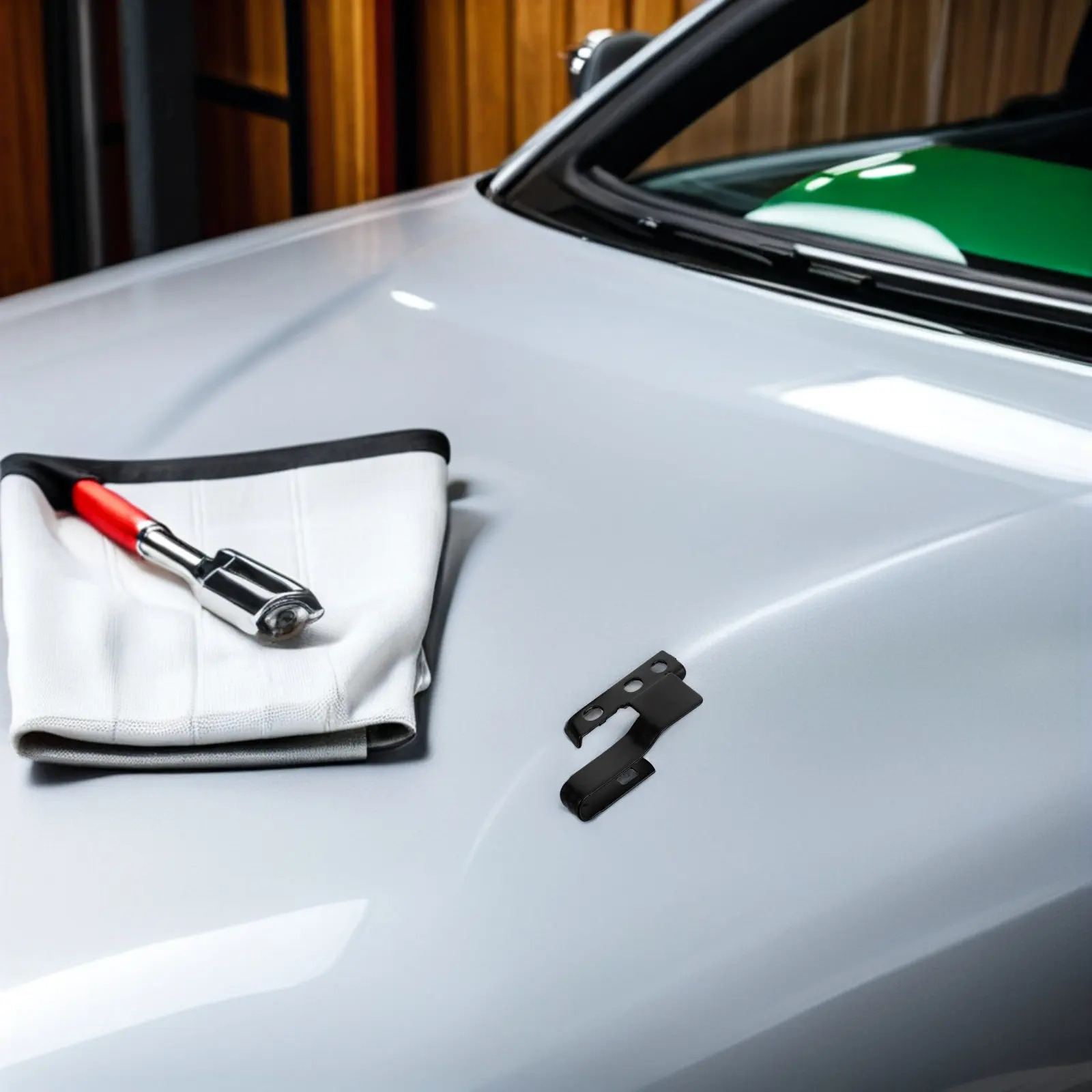 2Sets Car Wiper Arm Adapter Metal Windshield Connector Repair Kit Front Windshield Wiper Replacement Mounting Screws view 2