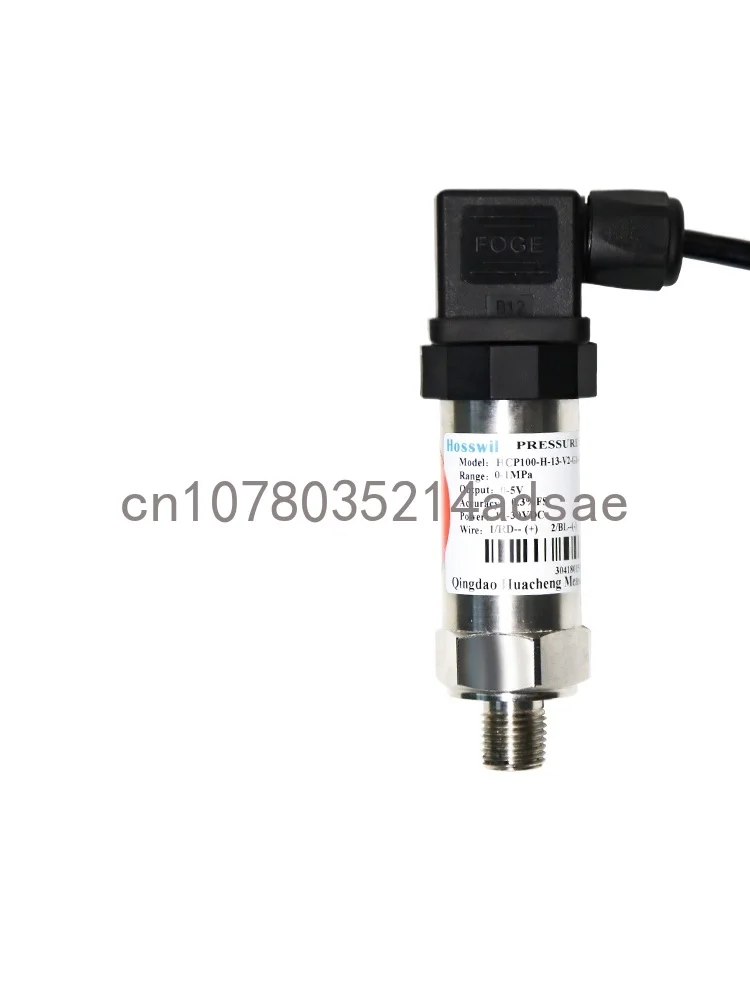 Pressure Sensor Digital Display 4-20mA Diffusion Silicon Intelligent Pneumatic Hydraulic Oil Negative Pressure 0-10v