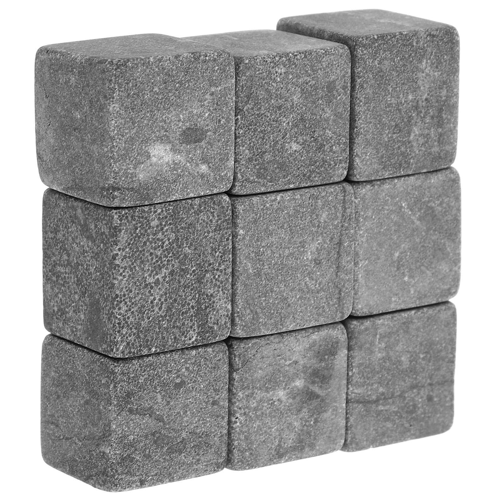 

Ice Stones Cooling Granite Drink Black Reusable Whiskey Stone Cubes For Beverages Wear Resistant Kitchen Bar Accessories