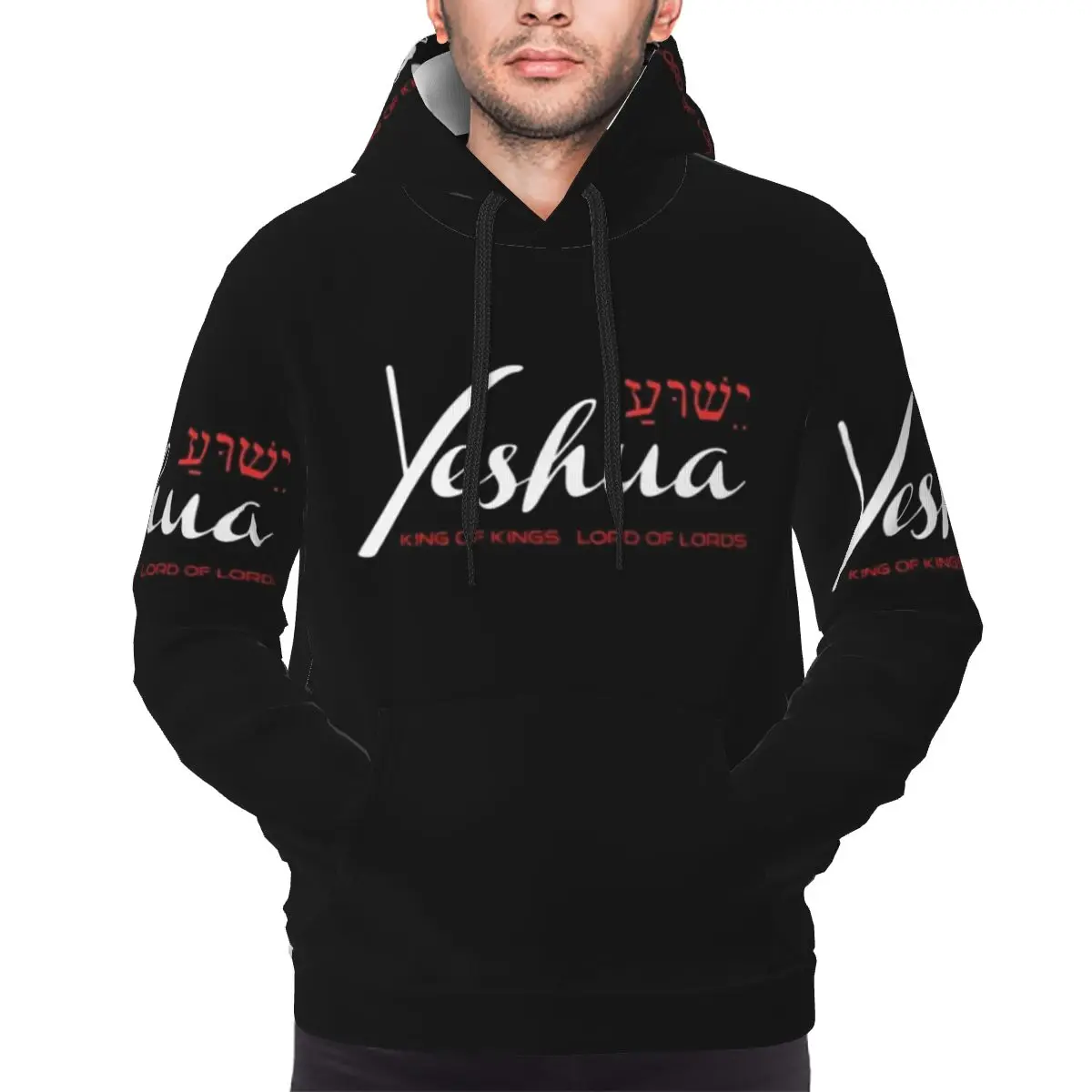 

Толстовки с капюшоном «Иисус Христос Ишуа», пуловер в стиле хип-хоп, осень-зима, мужские и женские толстовки, топы с длинными рукавами