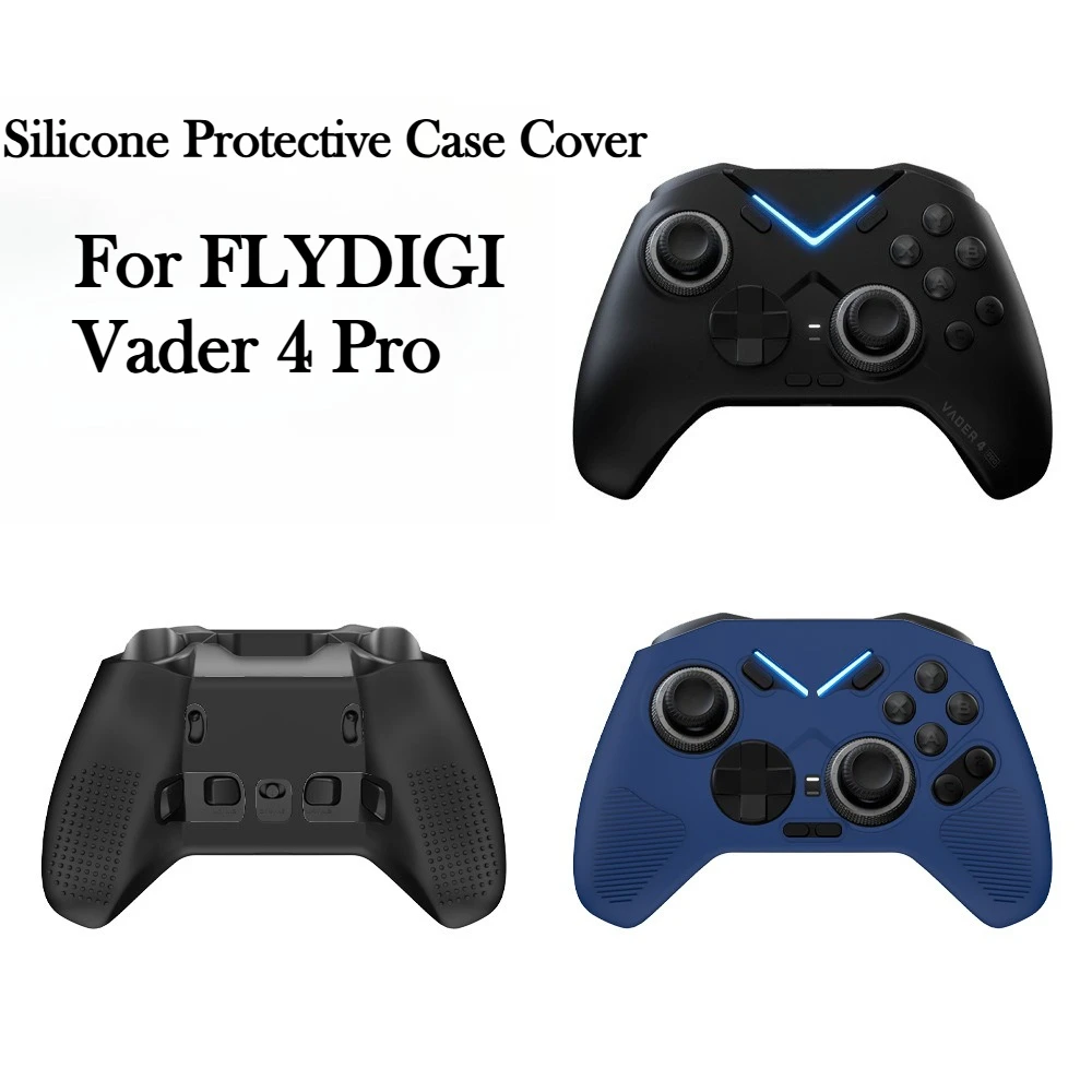 Soft Silicone Protective Case Cover For FLYDIGI Vader 4 Pro Wireless Game Controller Anti‑Slip Anti‑Scratch Gamepad Skin Sleeve
