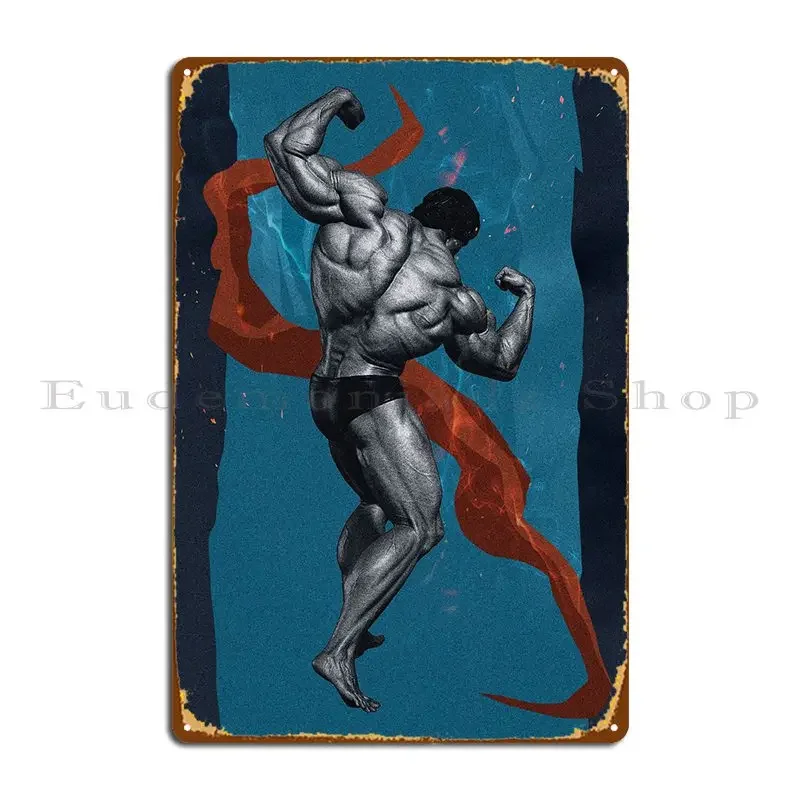 Arnold Bodybuilder Metal Sign Poster Party Designs Design Pub Garage Decoration Funny Tin Sign Poster