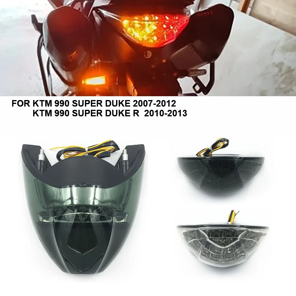 

LED Tail Brake Light Turn signal For KTM 990 690 SUPER DUKE/R 2007-2013 08 09 10 11 12 Motorcycle Integrated Blinker Lamp