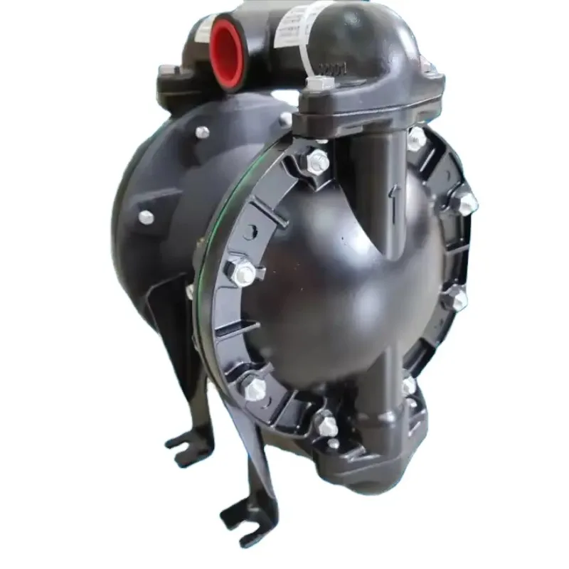 Oil slurry wear-resistant transfer pneumatic metal diaphragm pump/