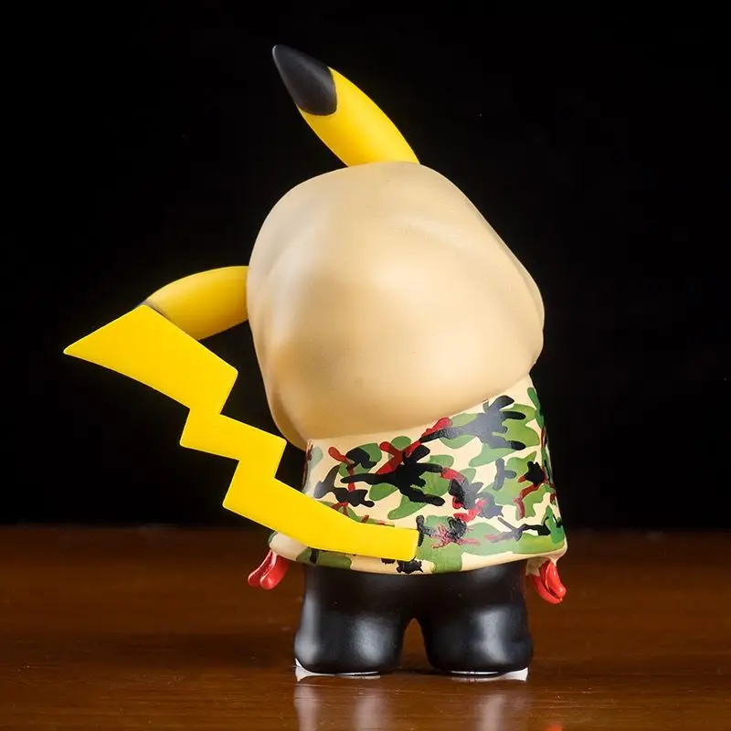 Pokemon Pikachu Cute Car Dashboard Ornament Figurine Plush Doll Model Fashion Trendy Birthday Gift Collectible