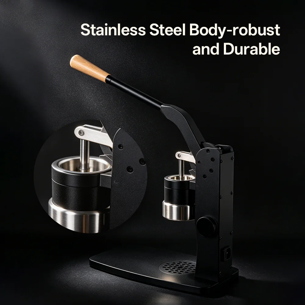 CAFOVO ME2 Electric Heating PID Temperature Control Hand Press Coffee Maker Hand Pressed Espresso Machine For Household Office