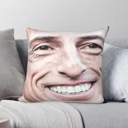 Rick Owens Smile Pillowcase Polyester Linen Velvet Printed Zip Decor Throw Pillow Case Home Cushion Cover
